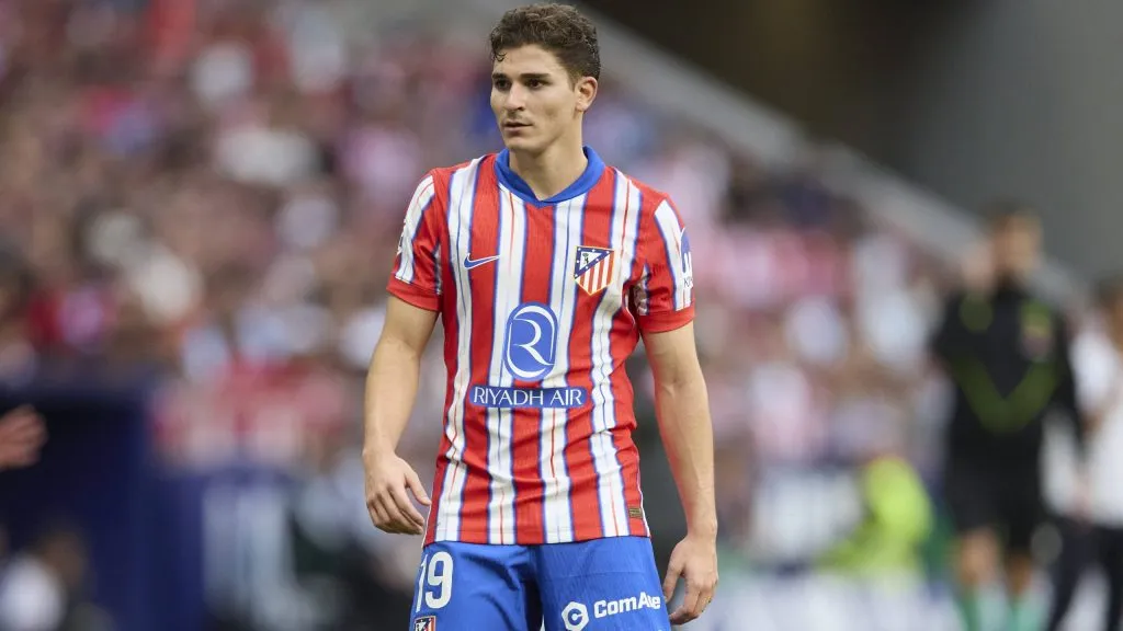 Julián Álvarez, delantero del Atlético de Madrid (IMAGO / DeFodi).