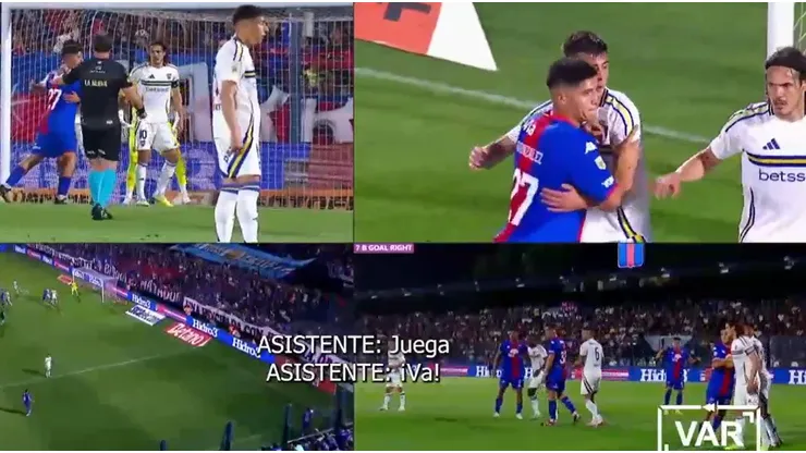 El VAR convalidó el primer tanto de Tigre ante Boca