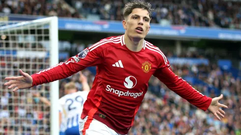 Alejandro Garnacho es el goleador de Manchester United en lo que va de la temporada 2024/2025.