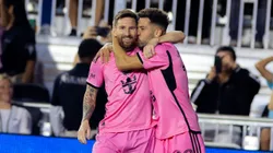 Messi, felicitado por Alba por su gran actuación ante New England Revolution.