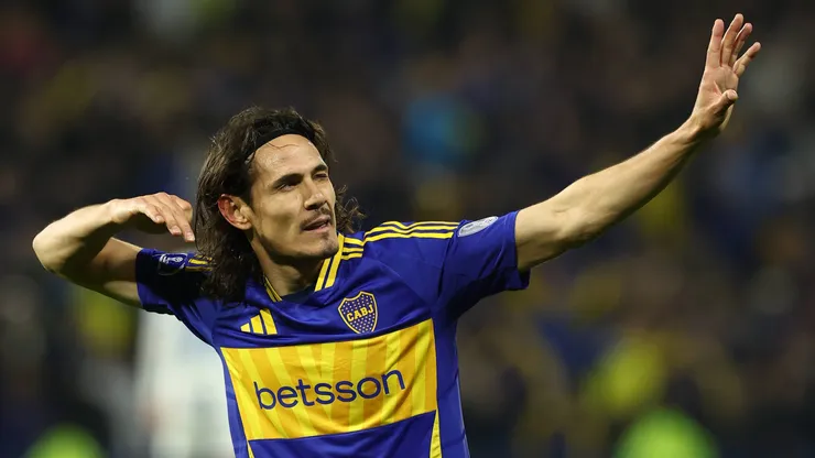 Edinson Cavani, delantero de Boca.