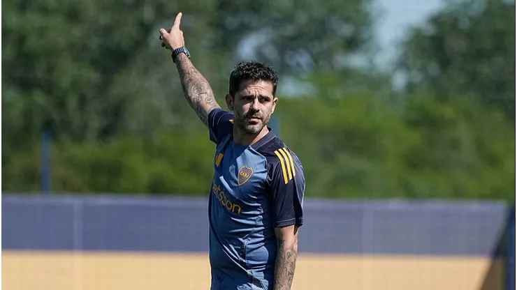 Fernando Gago, entrenador de Boca.