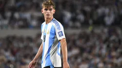 Nico Paz, jugador de la Selección Argentina.