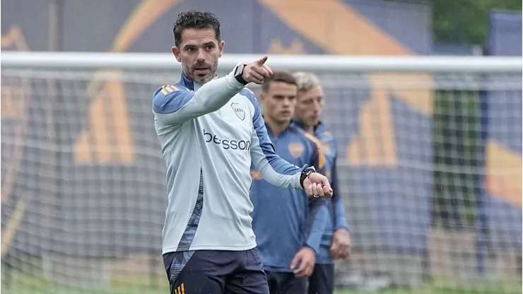 Fernando Gago, entrenador de Boca.