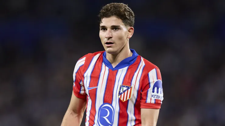 Julián Álvarez, delantero del Atlético de Madrid.