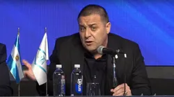 Pablo Toviggino se cruzó con el representante de Talleres.