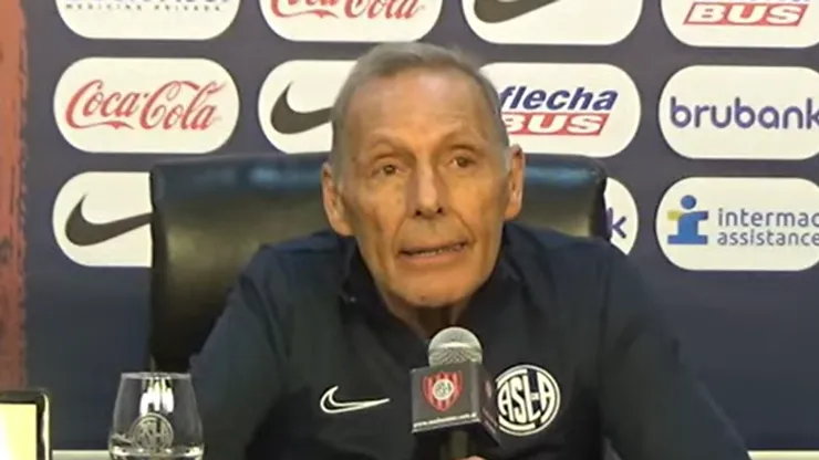 Miguel Ángel Russo, el nuevo entrenador de San Lorenzo.