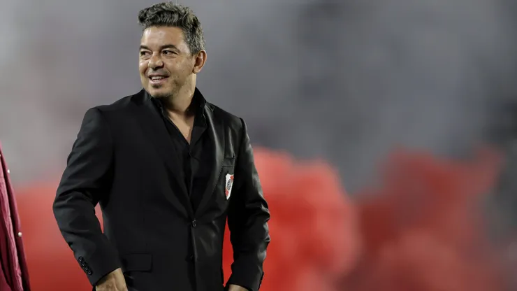 Marcelo Gallardo, director técnico de River.