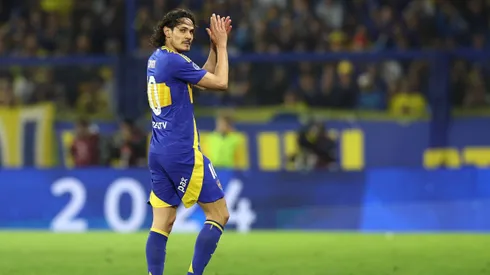 Edinson Cavani, delantero de Boca.