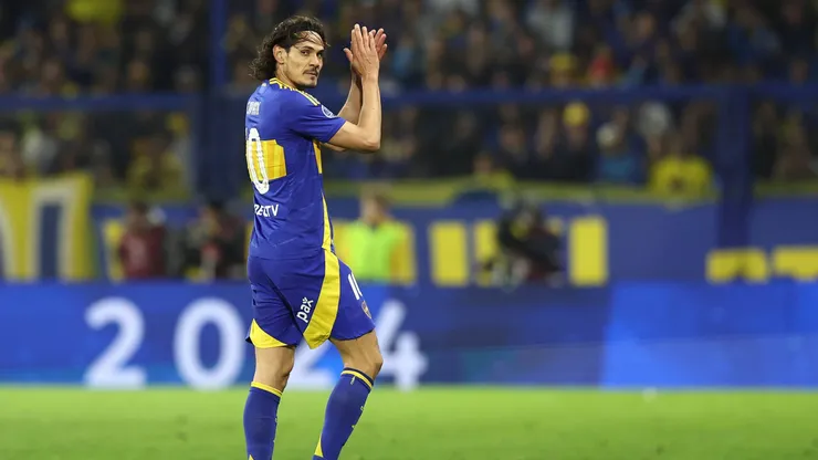 Edinson Cavani, delantero de Boca.