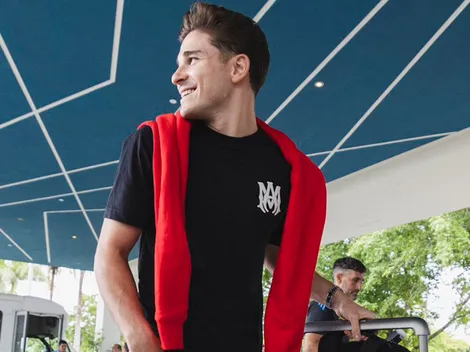 Este fue el mensaje de Julián Álvarez para River en la Copa Libertadores ante de volver al Atlético de Madrid