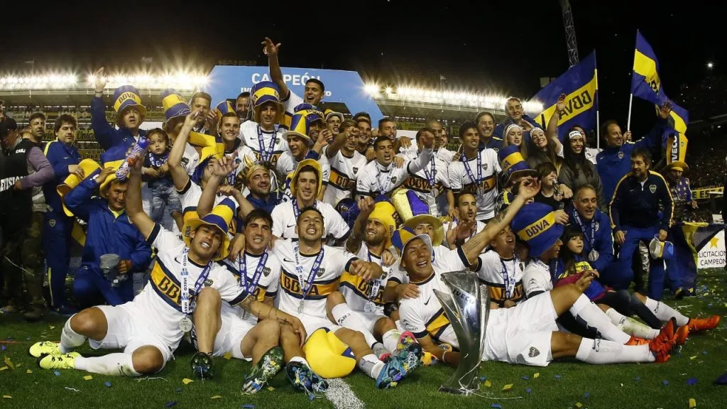 Boca, ganador del título del torneo de 30 equipos (IMAGO / Photogamma).