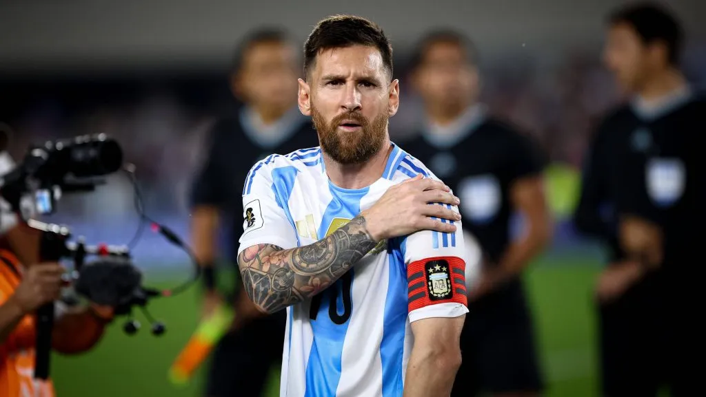 Lionel Messi, capitán de la Selección Argentina.