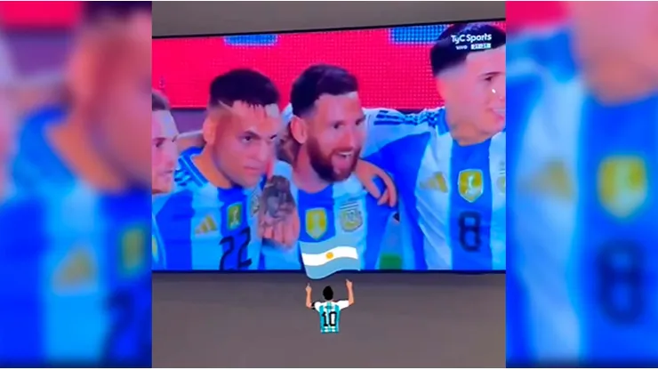 El video que posteó Antonela en Instagram.