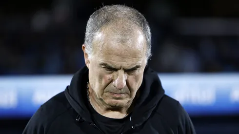 Marcelo Bielsa, el entrenador de la Selección de Uruguay.