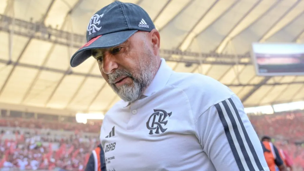 Jorge Sampaoli, en su paso por Flamengo (IMAGO / Sports Press Photo).