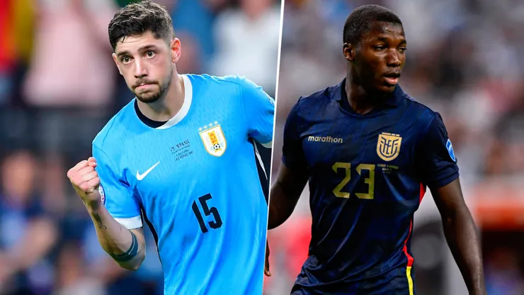 Uruguay y Ecuador se enfrentan en Montevideo.