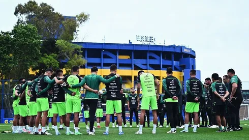 La Selección de Bolivia entrenó en Casa Amarilla