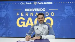 Fernando Gago, nuevo DT de Boca.