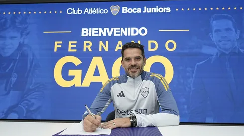 Fernando Gago, nuevo DT de Boca.