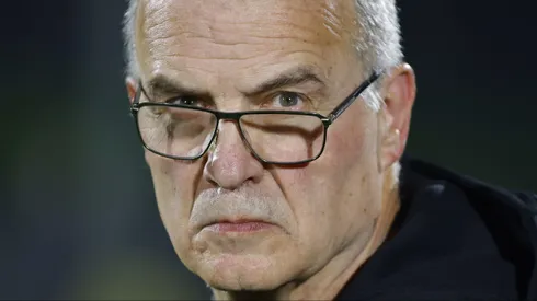 Marcelo Bielsa, el entrenador de la Selección Uruguaya.