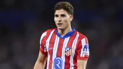 Julián Álvarez bajó su cotización en el mercado a causa de sus altibajos en el Atlético de Madrid.