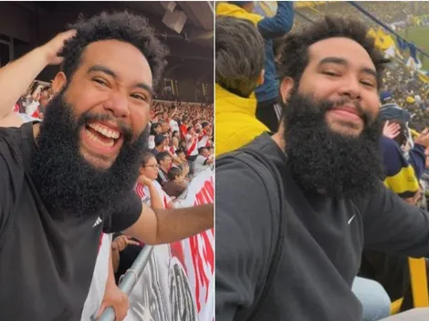 Un influencer venezolano comparó sus experiencias en el Monumental y la Bombonera y eligió a la mejor cancha