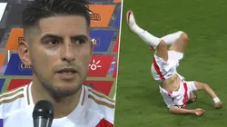 En Perú enloquecieron con el partido del ex Boca Carlos Zambrano ante Uruguay: "El defensor del siglo"