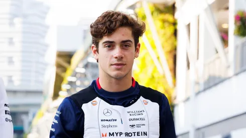 Franco Colapinto, máximo exponente del automovilismo argentino.