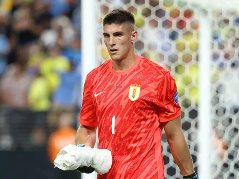 La explicación de Sergio Rochet sobre su floja reacción en el gol de Perú a Uruguay