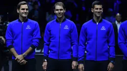 Federer, Nadal y Djokovic.