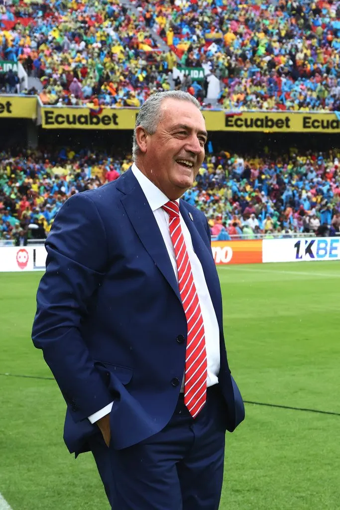 Gustavo Alfaro, DT de Paraguay. (Foto: Getty).