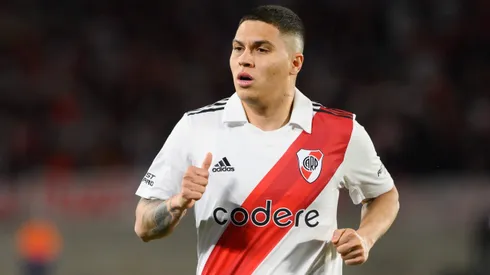Quintero durante uno de sus pasos por River.