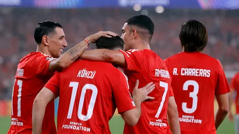 Pasó por la cantera de Real Madrid, es compañero de Di María en Benfica y Barcelona se interesó en su fichaje