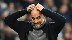 Pep Guardiola, el entrenador de Manchester City.