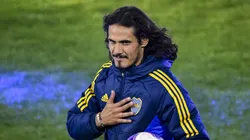 Edinson Cavani, delantero de Boca.