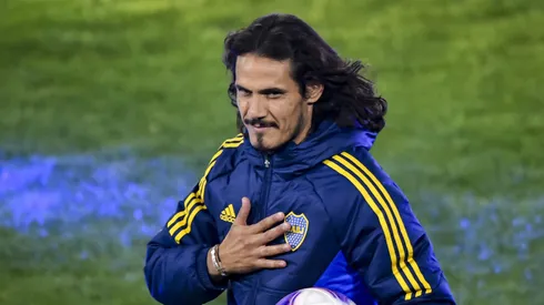 Edinson Cavani, delantero de Boca.