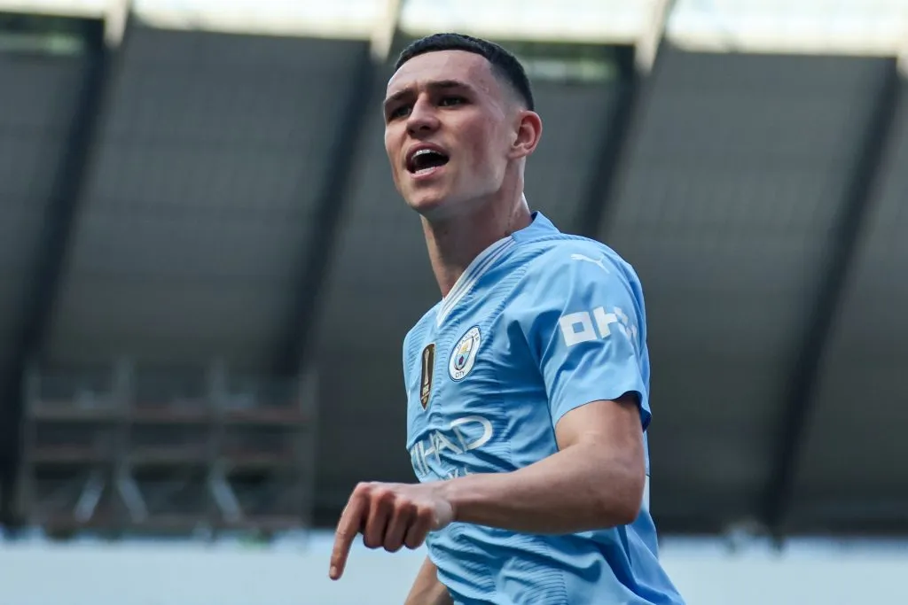 Phil Foden, volante de Manchester City.