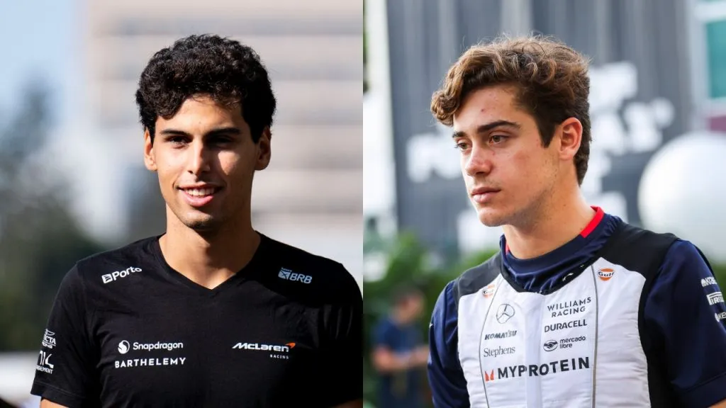 Gabriel Bortoleto y Franco Colapinto (IMAGO / ZUMA Press Wire – IMAGO / HochZwei).