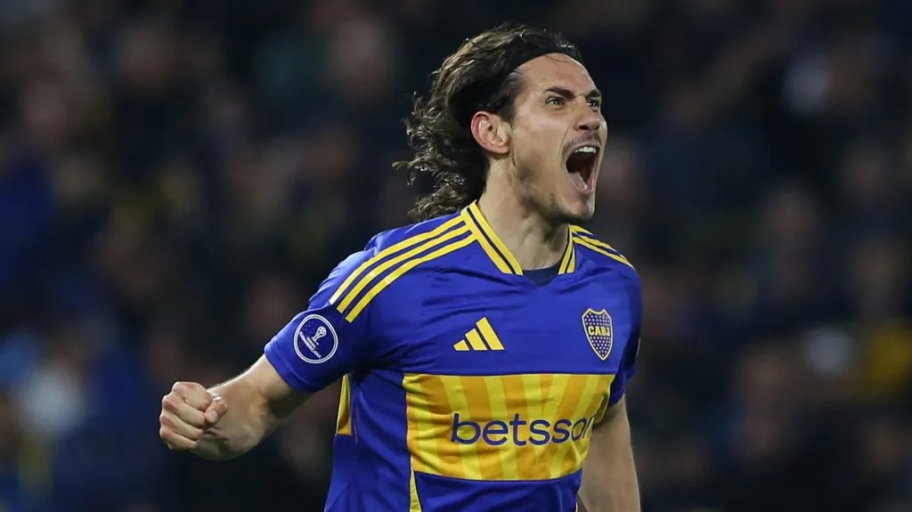 Edinson Cavani, el goleador de Boca.