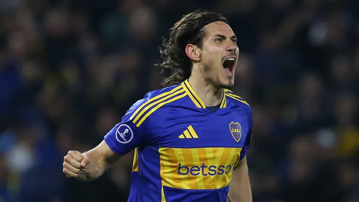 Edinson Cavani, el goleador de Boca.