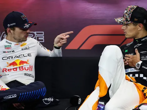 Norris, polémico sobre un cruce que tuvo con Verstappen: "Probablemente gané"