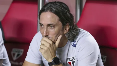 Luis Zubeldía durante su etapa en São Paulo.