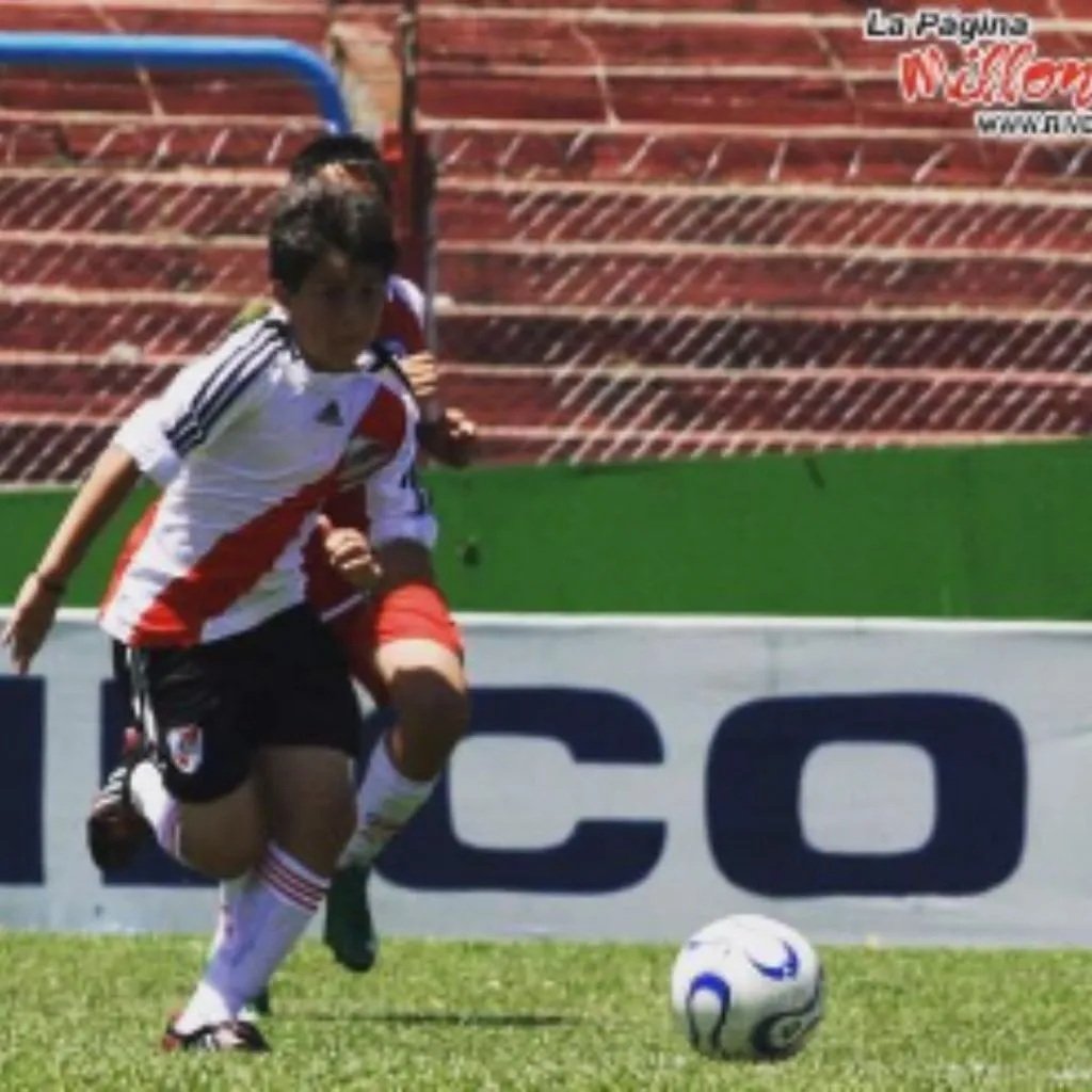 Santiago Colombatto en su paso por River.