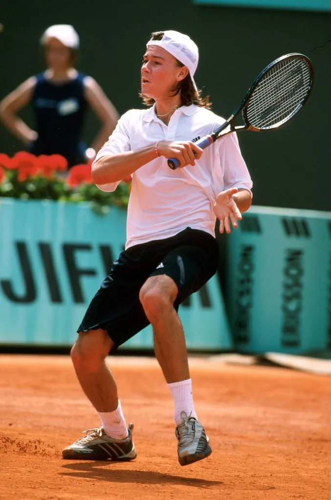 Guillermo Coria en sus primeros años como profesional. (Foto: IMAGO).