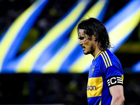 El mensaje de Cavani tras el triunfo de Boca en plena madrugada