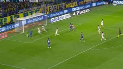 Miguel Merentiel la empujó al gol.