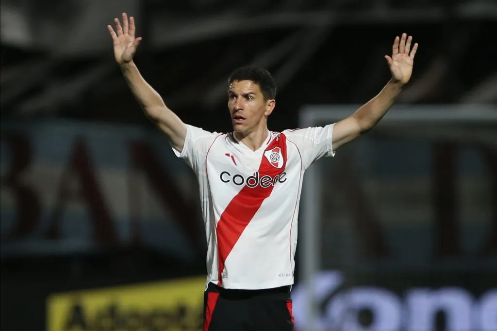 Nacho Fernández fue criticado por los hinchas de River.