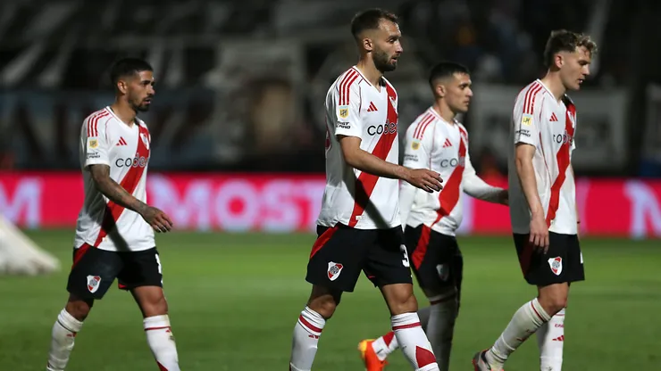 Los jugadores de River Plate.
