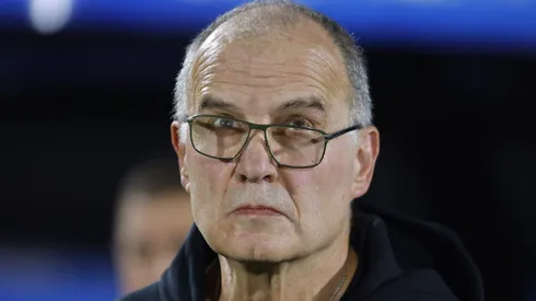 Marcelo Bielsa, el DT de la Selección Uruguaya.